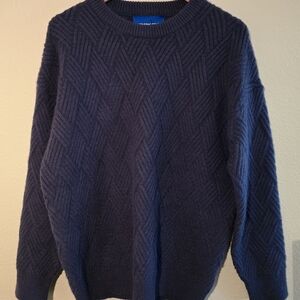 Aelfric Eden Deep Blue Crewneck Sweater